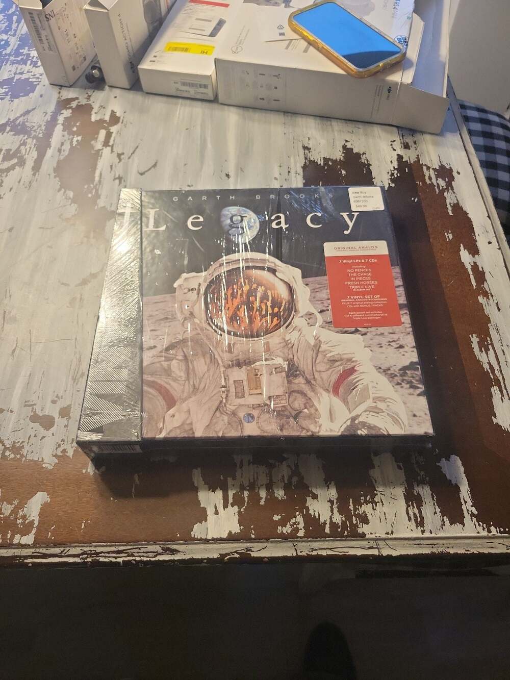Garth Brooks Legacy Original Analog Recordings 7 Vinyl LPs & 7 CDs Box Set